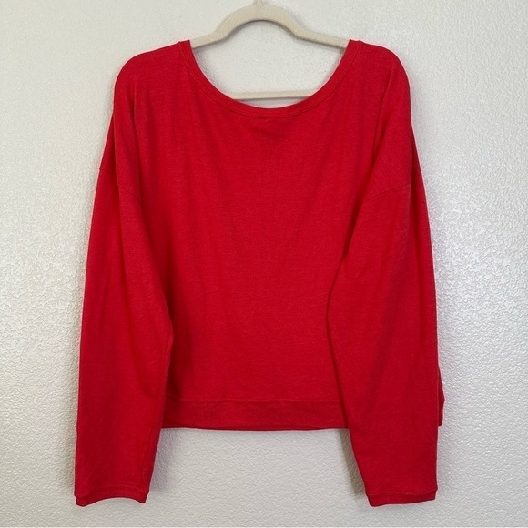 Coca Cola Heart Red Long Sleeves Crop Tee, Size XXL - Picture 6 of 12